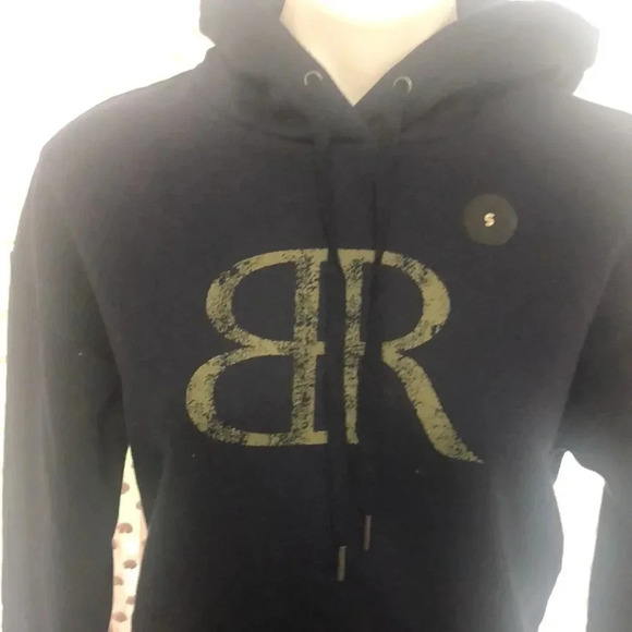 Banana Republic Logo Hoodie Sweatshirt - Picture 3 of 10